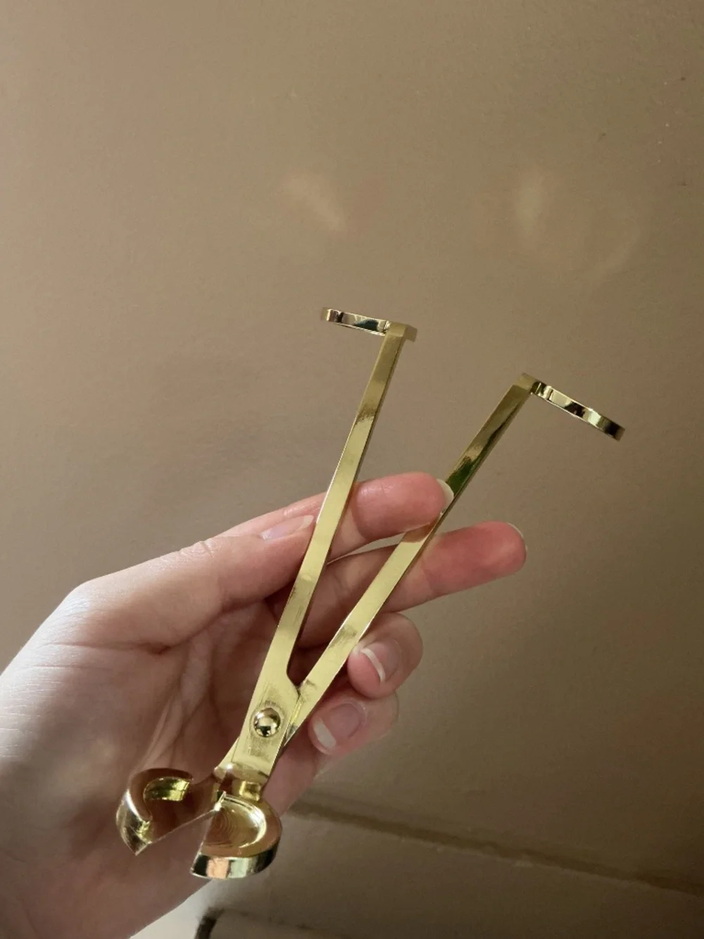 Gold Candle Wick Cutter